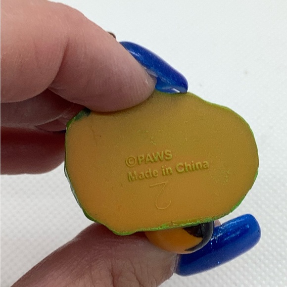 Vintage 90s PAWS Garfield Easter PVC Figure or Cake Topper - Picture 5 of 5